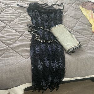 Saint Tropez West black dress (prom etc)
